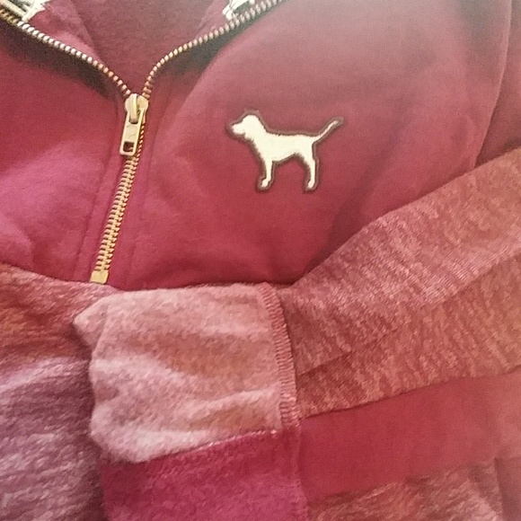 Brand new! Pink! Campus pull over sz large - Picture 3 of 5